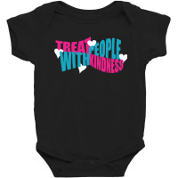 Treat People With Kindness Pullover Baby Bodysuit | Artistshot