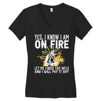 Hot Trend Welders Saying I Welding I Welder Women's V-neck T-shirt | Artistshot