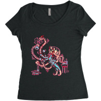 Limited Edition Busy Octopus Women's Triblend Scoop T-shirt | Artistshot