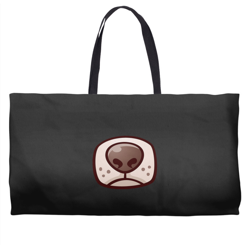 Boston Terrier Puppy Dog Snout And Mouth Weekender Totes | Artistshot