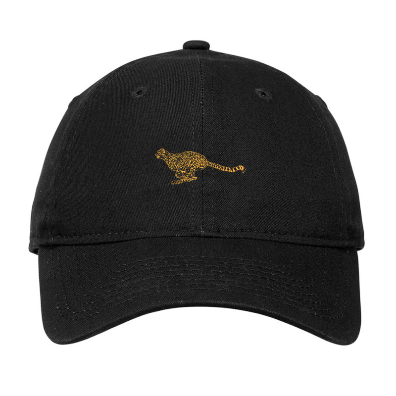 Hot Trend Cheetah Running Design Vintage Cheetah Adjustable Cap by Ledford Leslie | Artistshot