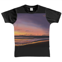 Hot Trend Sunset On The Beach Graphic Youth T-shirt | Artistshot