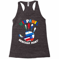 Womens Latin America Latino Pride Hand Hispanic Heritage Month Vneck Racerback Tank | Artistshot