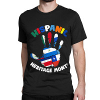 Womens Latin America Latino Pride Hand Hispanic Heritage Month Vneck Classic T-shirt | Artistshot