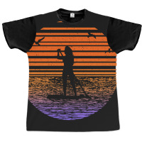 Hot Trend Sup Stand Up Paddle Boarding Stand Up Paddle Paddle And Boar Graphic T-shirt | Artistshot