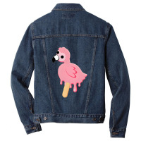 Trending Flamingo Melting Pop Merchandise Men Denim Jacket | Artistshot