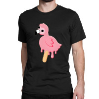 Trending Flamingo Melting Pop Merchandise Classic T-shirt | Artistshot