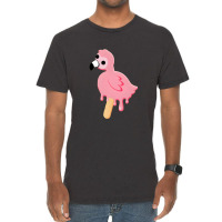 Trending Flamingo Melting Pop Merchandise Vintage T-shirt | Artistshot