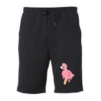 Trending Flamingo Melting Pop Merchandise Fleece Short | Artistshot