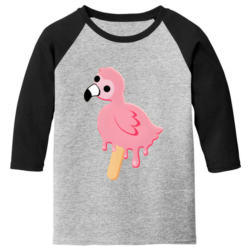 Trending Flamingo Melting Pop Merchandise Youth 3/4 Sleeve by mckeebeckett3l9yxd | Artistshot