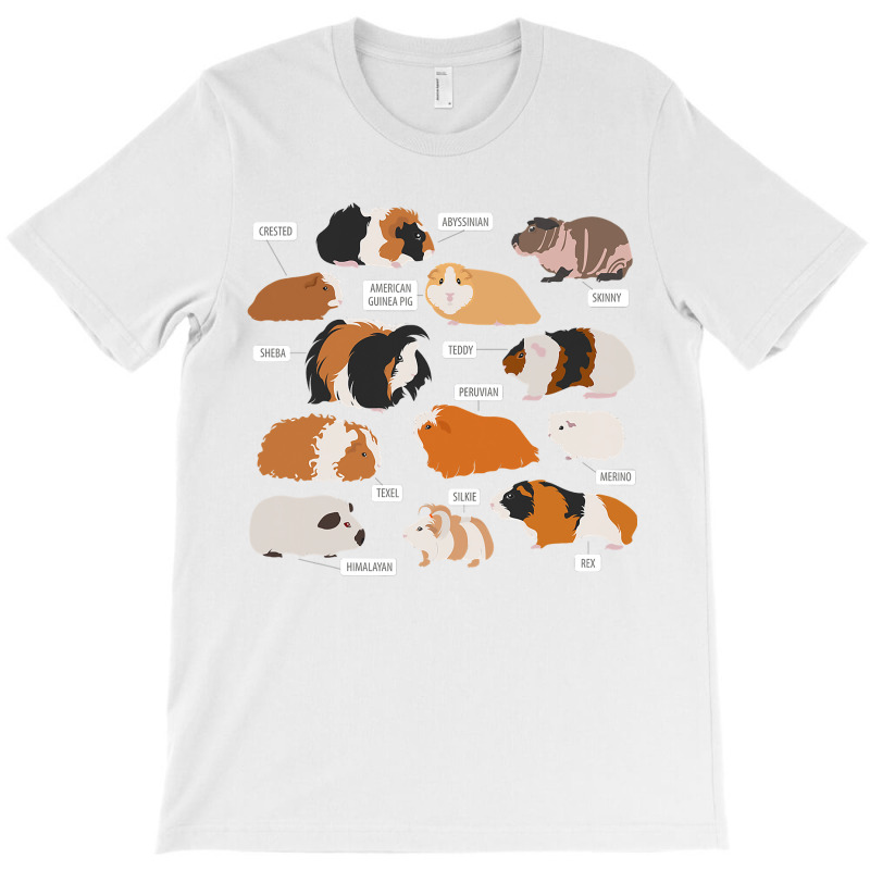 Guinea Pig Breeds   Costume Clothing Accessories T-shirt | Artistshot