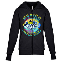 Hot Trend Mexico Cancun Beach (riviera Maya), Clown Triggerfish Youth Zipper Hoodie | Artistshot