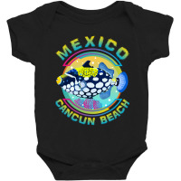 Hot Trend Mexico Cancun Beach (riviera Maya), Clown Triggerfish Baby Bodysuit | Artistshot