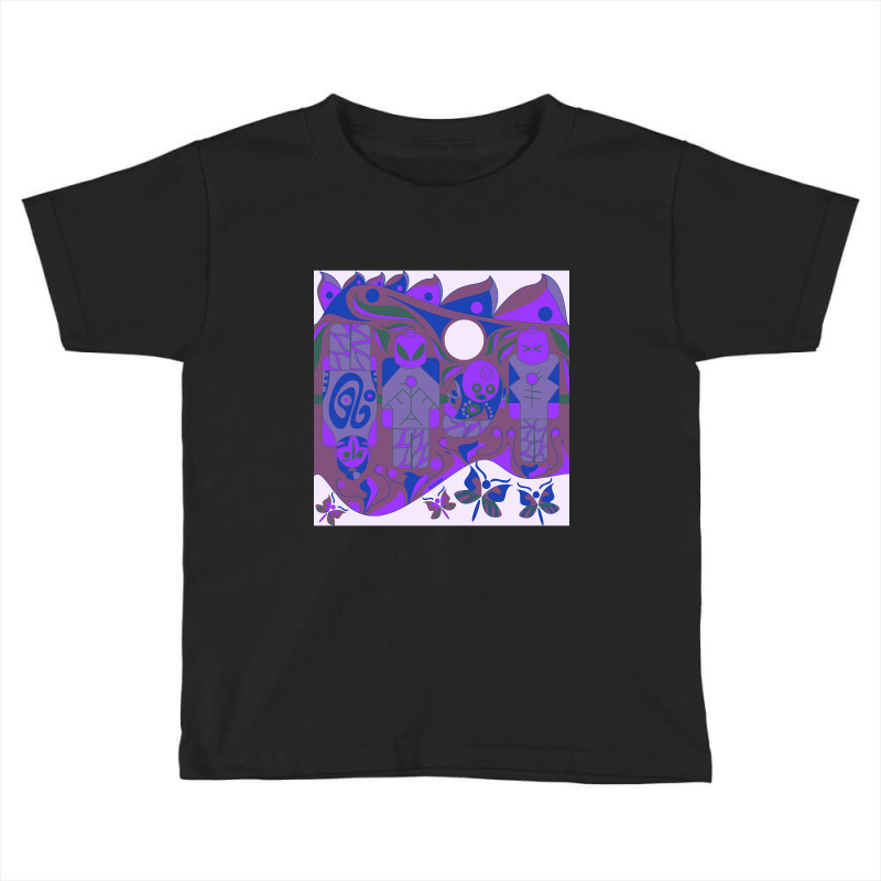 Hot Trend Brick Mandala Pattern From Alien Space Ecopop Toddler T-shirt by Milne Charlton | Artistshot