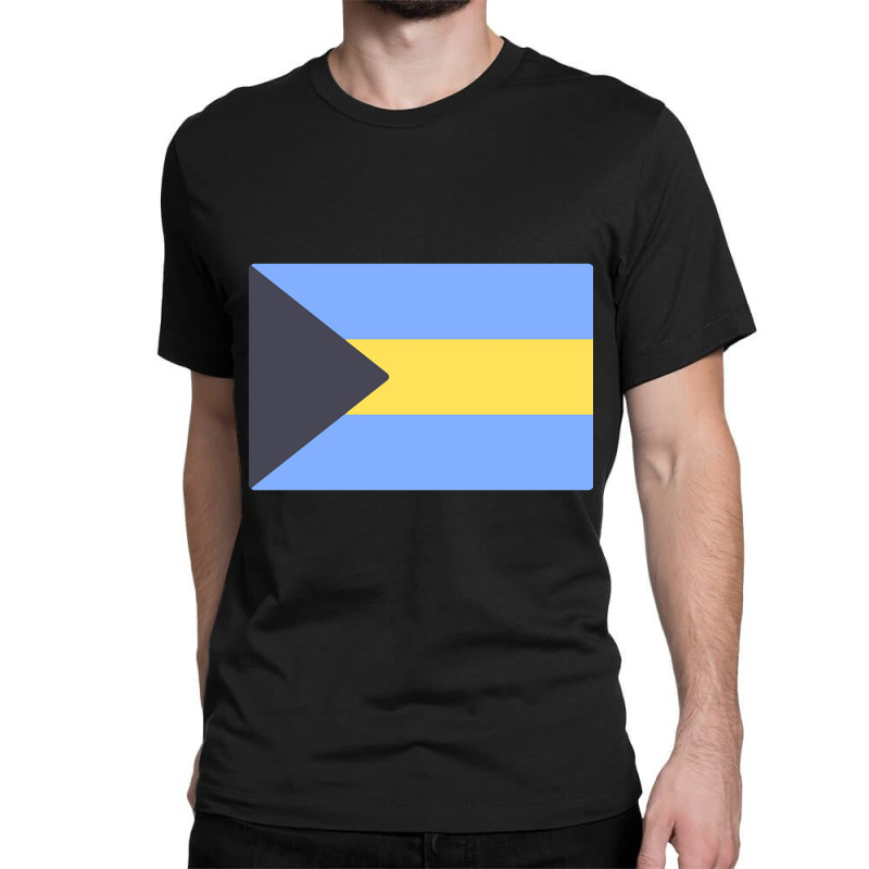 Limited Edition Flag Of Bahamas Classic T-shirt by Rios Arevalo | Artistshot