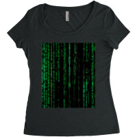 Limited Edition Digital Coding Women's Triblend Scoop T-shirt | Artistshot