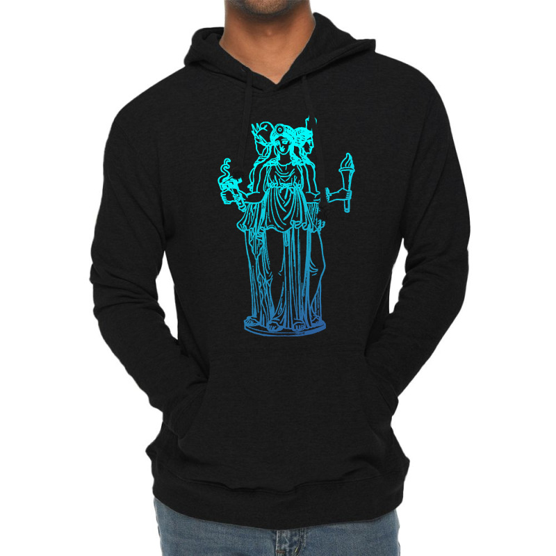 Hot Trend Moon Star Triple Goddess Hecate Lightweight Hoodie by Crews Micki | Artistshot