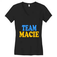 Limited Edition Team Macie Women's V-neck T-shirt | Artistshot