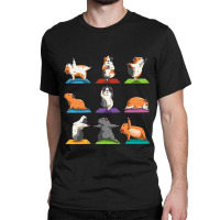 Guinea Pig Yoga Position Workout Gift Classic T-shirt | Artistshot