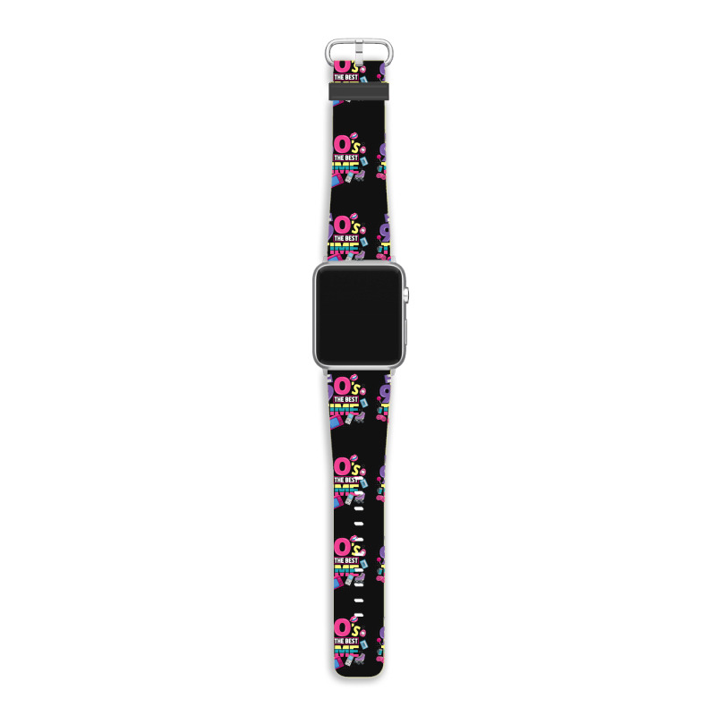 Hot Trend 90s Party Outfit 90's The Best Time Costume Vintage Retro Apple Watch Band | Artistshot