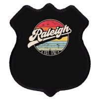 Hot Trend Retro Raleigh Nc Home City 70s Style Sunset Shield Patch | Artistshot