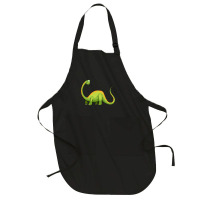 Hot Trend Baby Dinos For Learning Colors And Counting. One And Green Full-length Apron | Artistshot