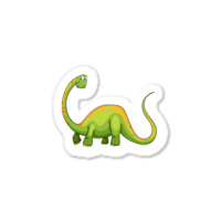 Hot Trend Baby Dinos For Learning Colors And Counting. One And Green Sticker | Artistshot