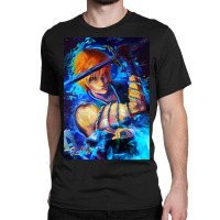 Blue Shinigami Poster Love Classic T-shirt | Artistshot