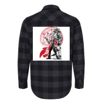 Brotherhood Sumie Poster Love Flannel Shirt | Artistshot