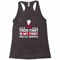 Womens Their Fight Is My Fight Sickle Cell Awareness Vneck Racerback Tank | Artistshot