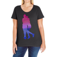 Limited Edition Heartstopper Bisexual-ty8tt Ladies Curvy T-shirt | Artistshot