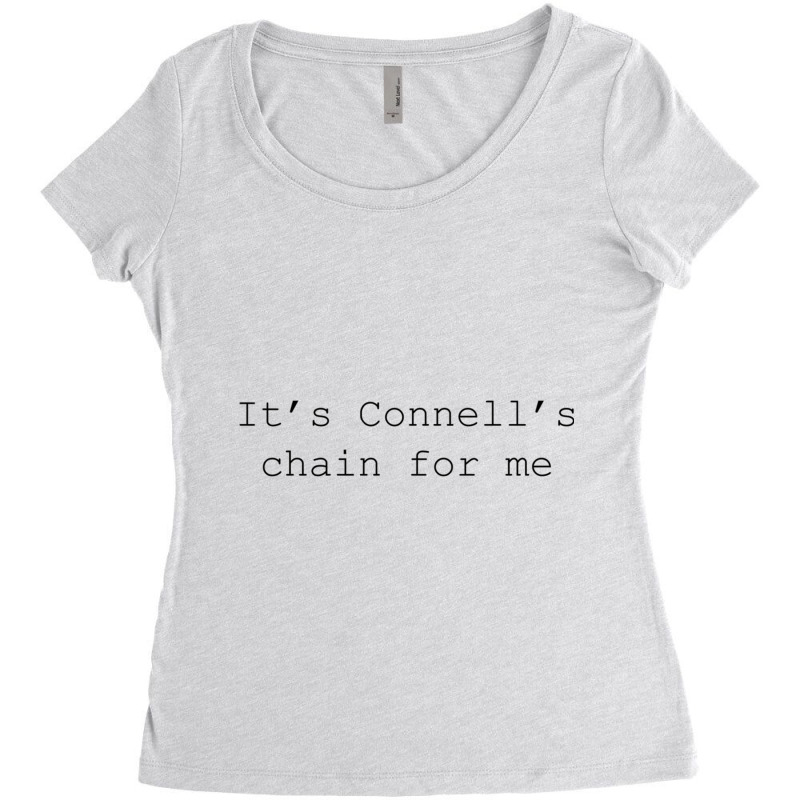 Normal People Connells Chain Women's Triblend Scoop T-shirt by JAYWANADAVIS | Artistshot