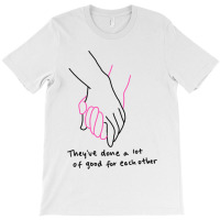 Normal People Holding Hands Quote T-shirt | Artistshot