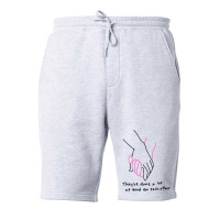 Normal People Holding Hands Quote Fleece Short | Artistshot