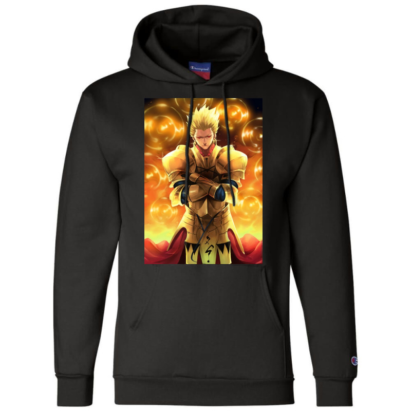 Fate Gilgamesh Poster Gift Champion Hoodie by jadurasoskef | Artistshot