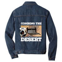 Limited Edition Combing The Desert Men Denim Jacket | Artistshot