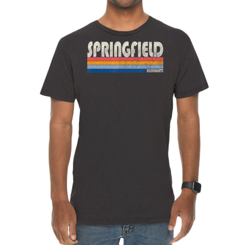 Vintage 70s 80s Style Springfield Ma Vintage T-shirt | Artistshot