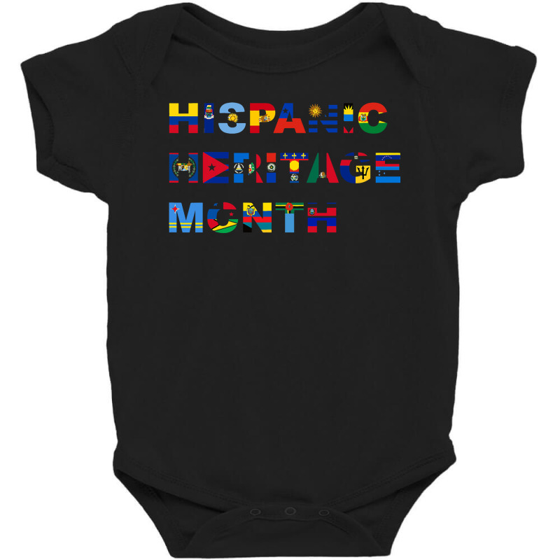 Latin America Culture Gift National Hispanic Heritage Month Baby Bodysuit by ScottArtist | Artistshot