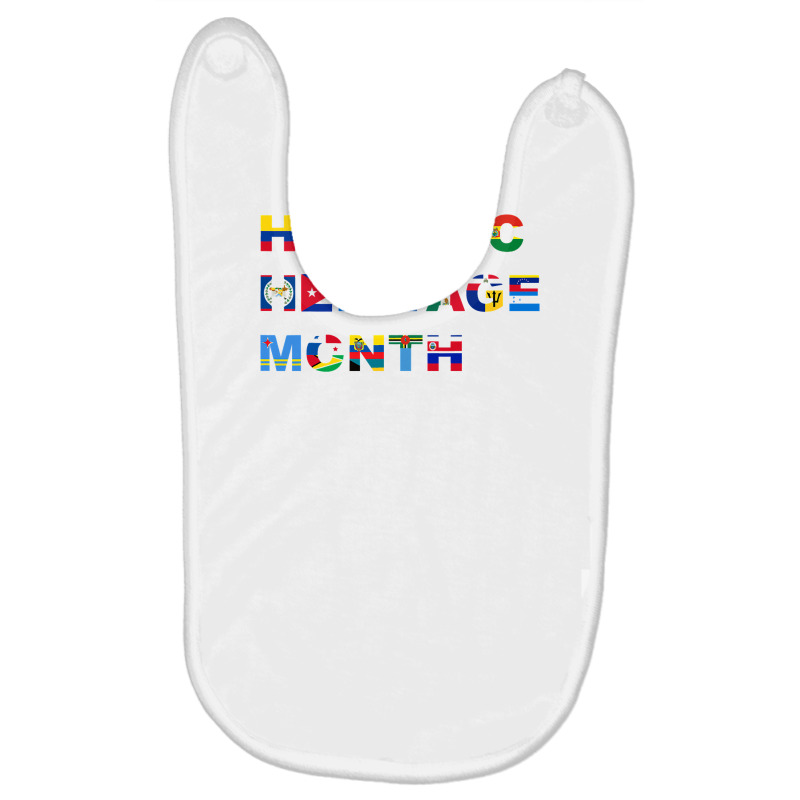 Latin America Culture Gift National Hispanic Heritage Month Baby Bibs by ScottArtist | Artistshot