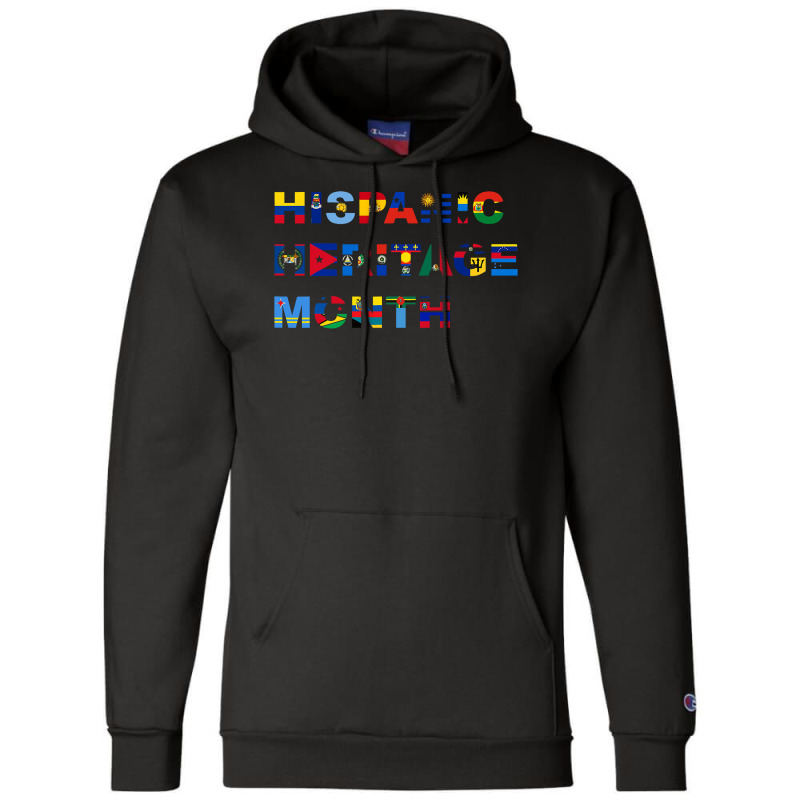 Latin America Culture Gift National Hispanic Heritage Month Champion Hoodie by ScottArtist | Artistshot