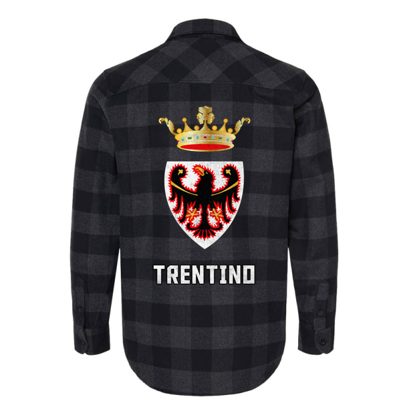 Trentino Italy Region Flag Design Flannel Shirt | Artistshot