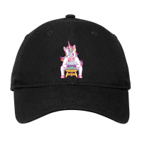 Hot Trend Unicorn Gamer For Gamers And Fantasy Animal Adjustable Cap | Artistshot