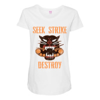 Trending Ww2 Destroyer Division Panther Patch Gift Maternity Scoop Neck T-shirt | Artistshot