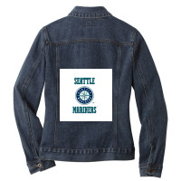 American League West Julio Rodríguez Ladies Denim Jacket | Artistshot