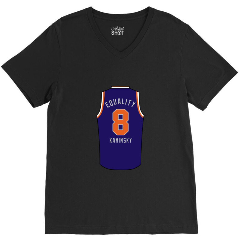 Frank Kaminsky Jersey 31 V-Neck Tee by StarActon | Artistshot