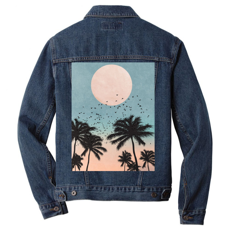 Sunrise Men Denim Jacket by ronaldojon | Artistshot