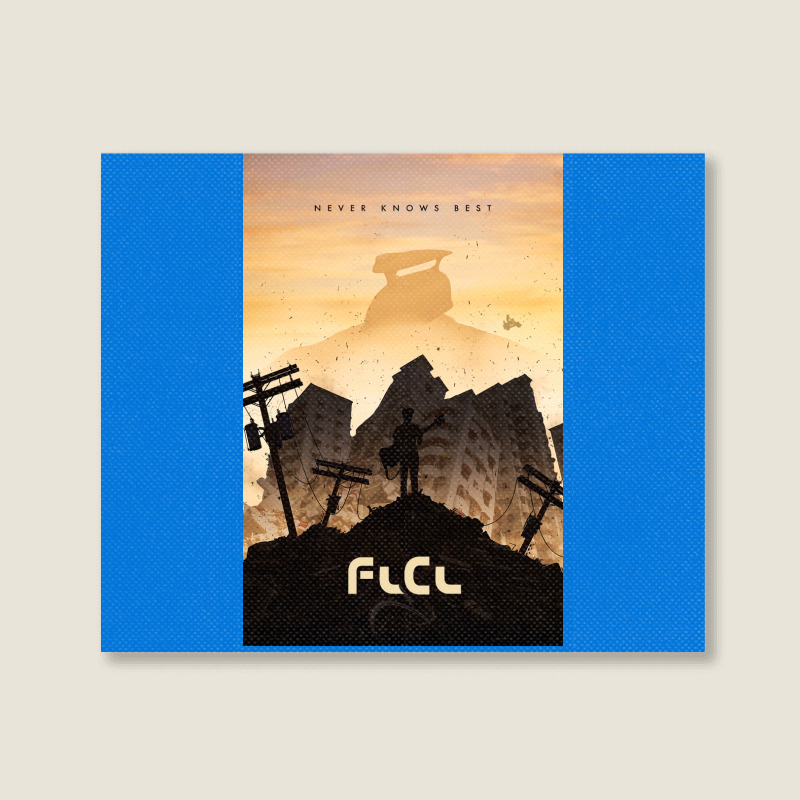 Flcl Concept Poster Poster Landscape Canvas Print | Artistshot