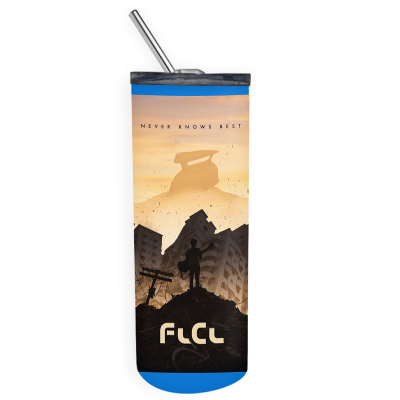 Flcl Concept Poster Poster Skinny Tumbler | Artistshot