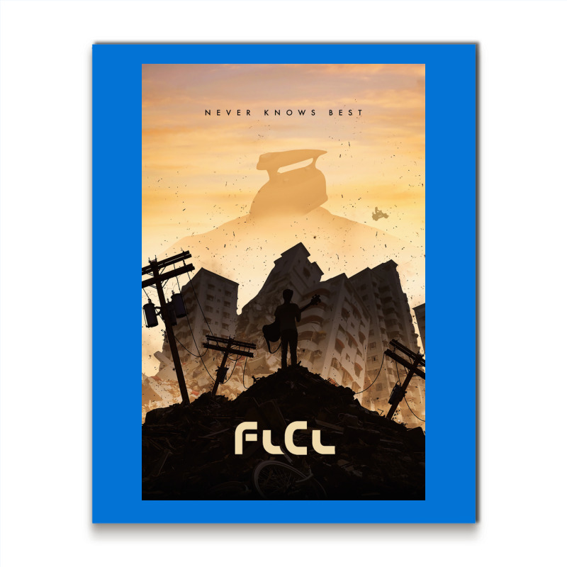 Flcl Concept Poster Poster Metal Print Vertical | Artistshot