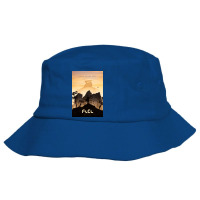 Flcl Concept Poster Poster Bucket Hat | Artistshot